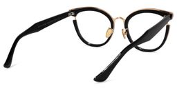 Laraine Black Cat eye Glasses4