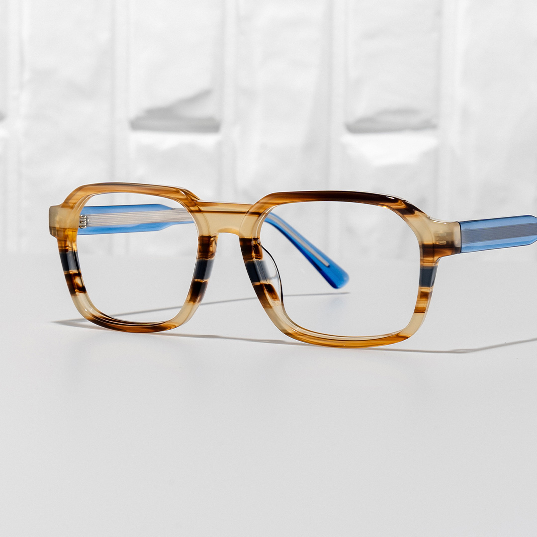 Arden Rectangle Colorful Glasses