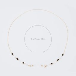 Stylish Exquisite Pearl Gold Eyeglasses Chains2