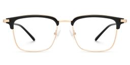 Peeples Browline Black Glasses0