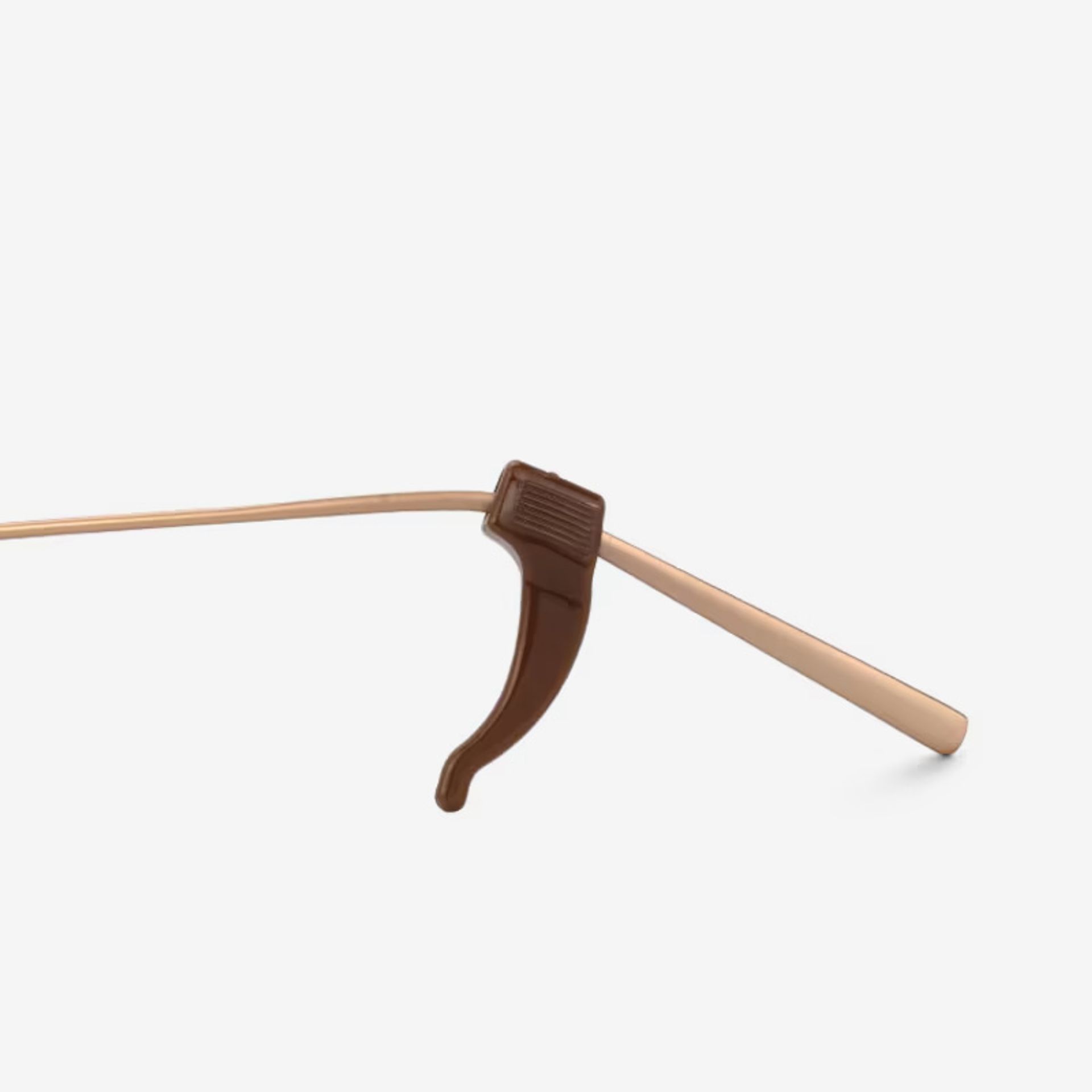 Non-Slip Ear Grip Accessories For Glasses in Black-White Color1