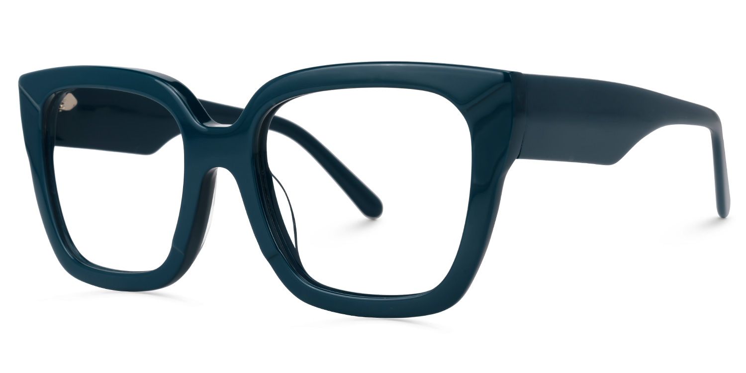 Square Rainna Green Glasses deals -Zeelool Glasses1