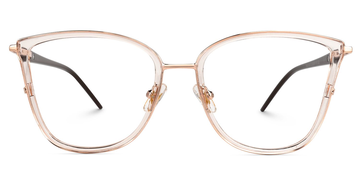 Cateye Marisa Beige Glasses deals -Zeelool Glasses0