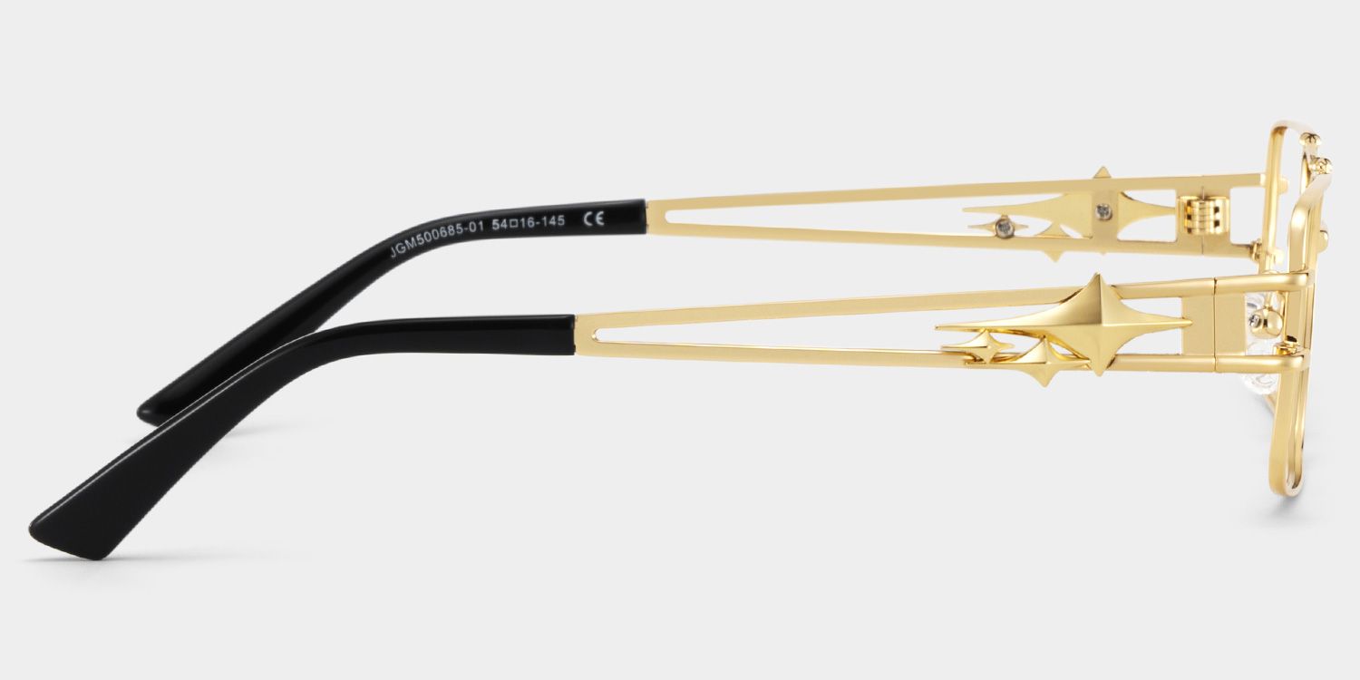 Eric gold aviator frames glasses Online | ZEELOOL4