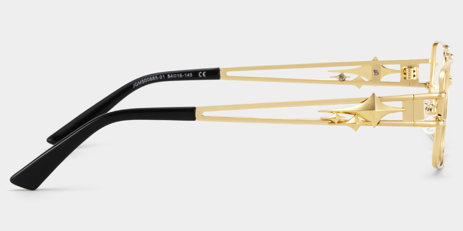 Eric gold aviator frames glasses Online | ZEELOOL4