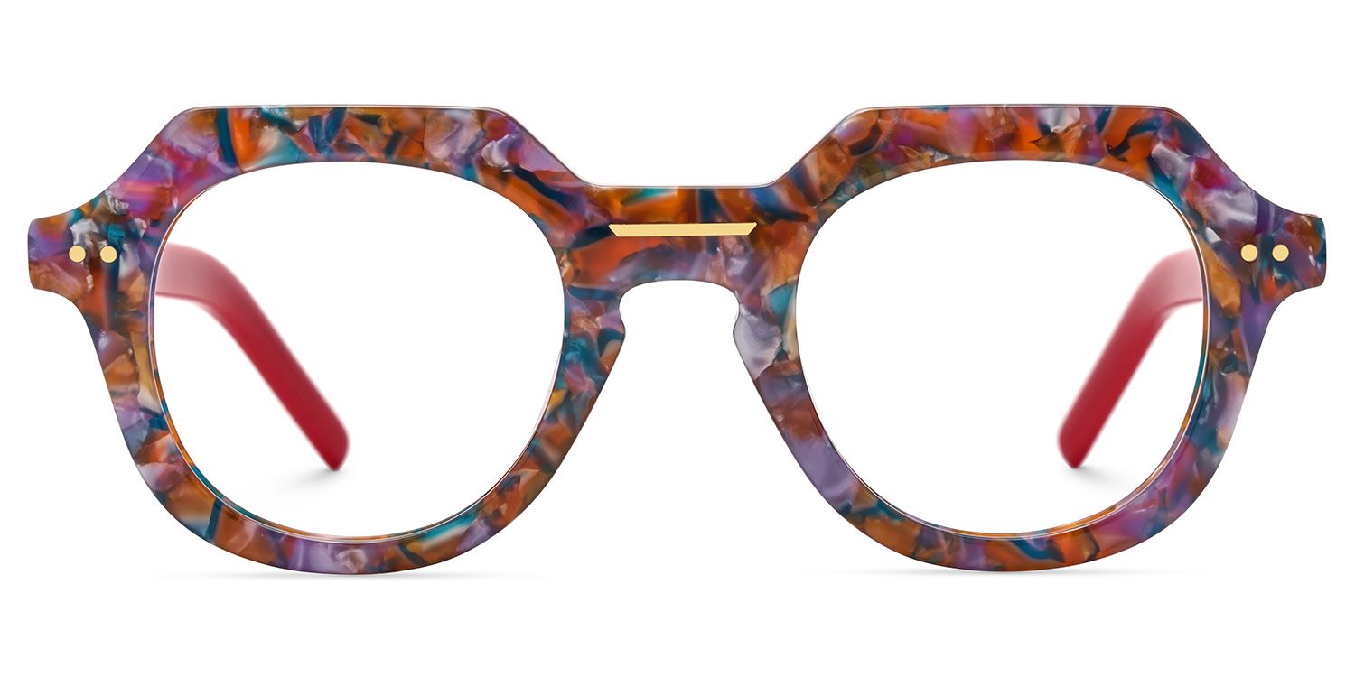 Floral Geometric Eyewear - Jameica on Sale | ZEELOOL UK0