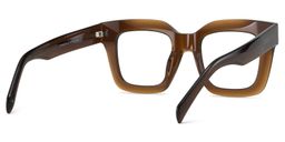 Trinity Tawny Square Glasses3