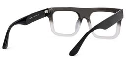 Reaux Square Black Gradient Glasses3