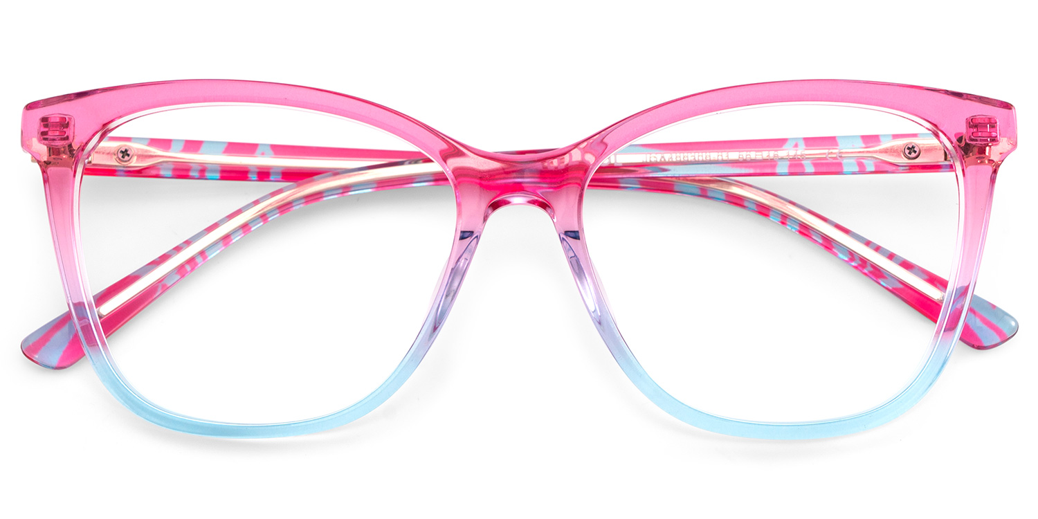 Gage Butterfly Pink Color Frame Glasses for Women | ZEELOOL UK2