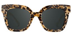 Malcolm Square Havana Glasses0