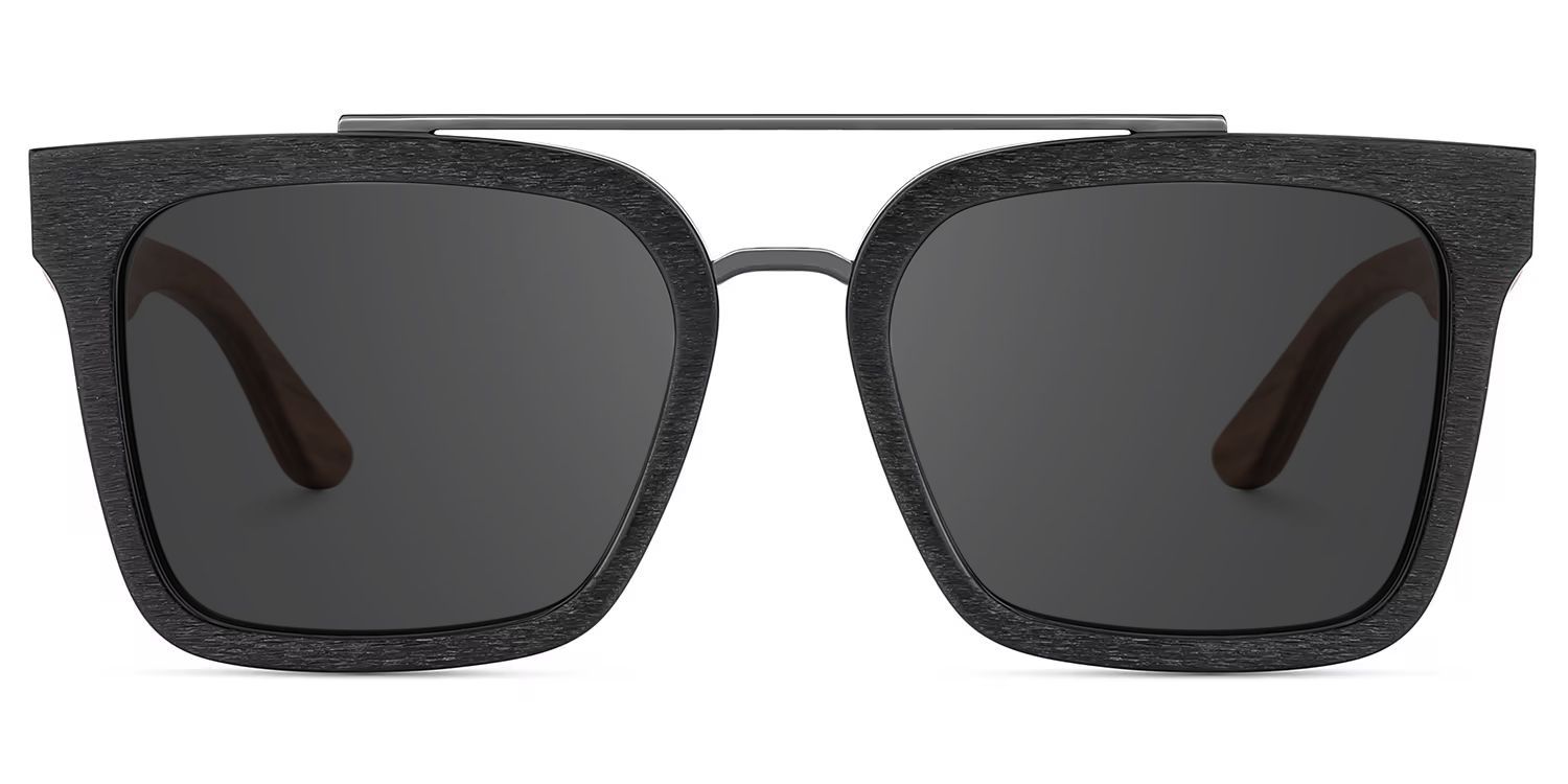 Men's Aviator Eyeglasses Frames With Black Clear Color0