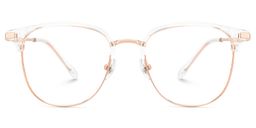 Naranjo Browline Clear Glasses1