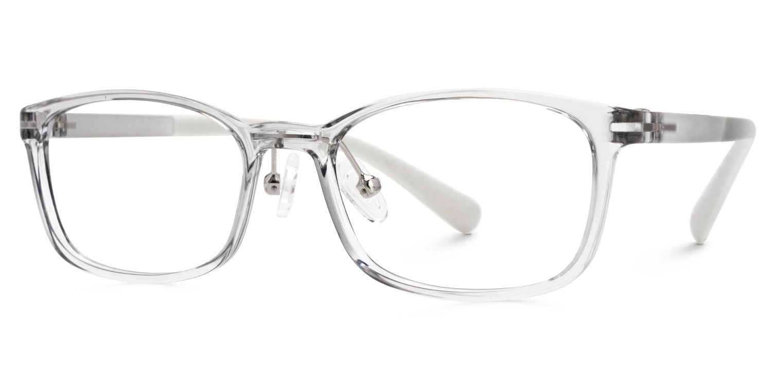 Kids Rectangle Patno Glasses with Cute Style -Zeelool1