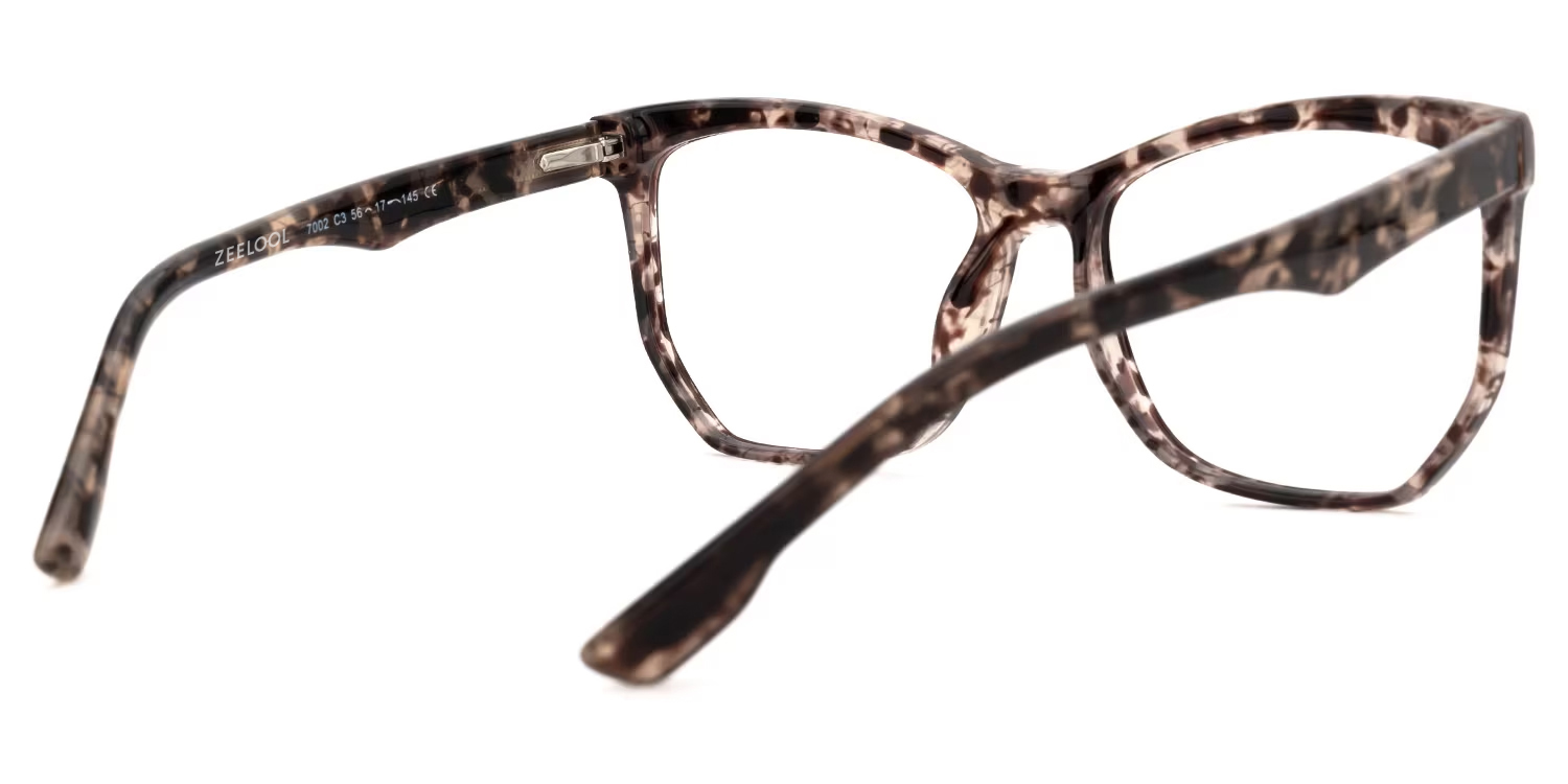 Libby Geometric Tortoise Glasses | ZEELOOL UK3