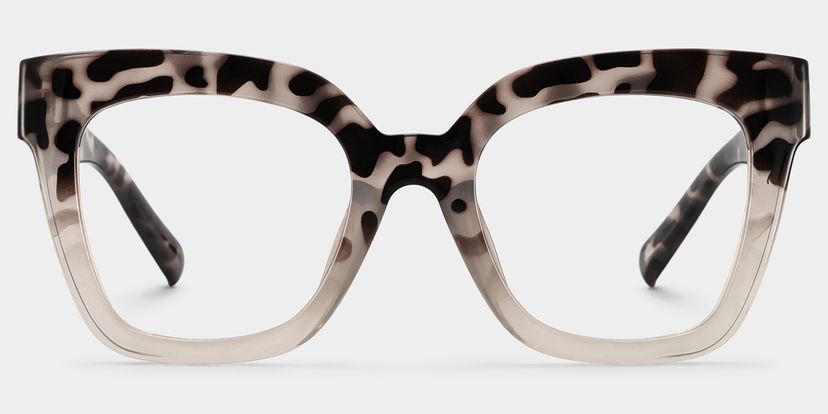 Malcolm Two-Tone Square Glasses