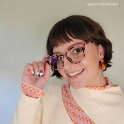 Chandrikar Cat Eye Pink-Floral Glasses12