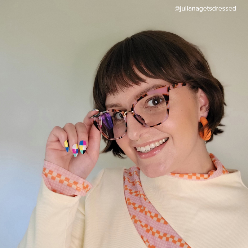 Chandrikar Cat Eye Pink-Floral Glasses7