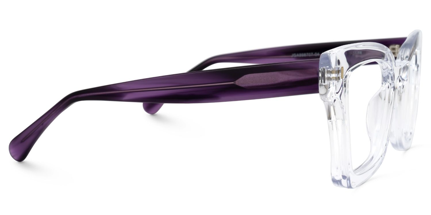 Dayana Square Clear Glasses2