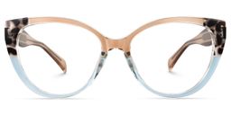 Narine Cateye Multicolor Glasses0