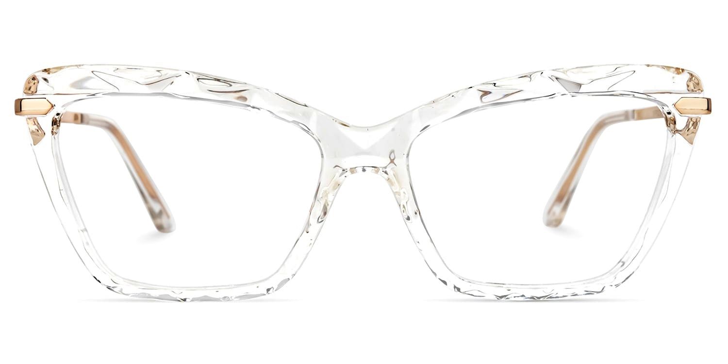 Juliet Clear Cateye Frame Glasses | ZEELOOL UK0