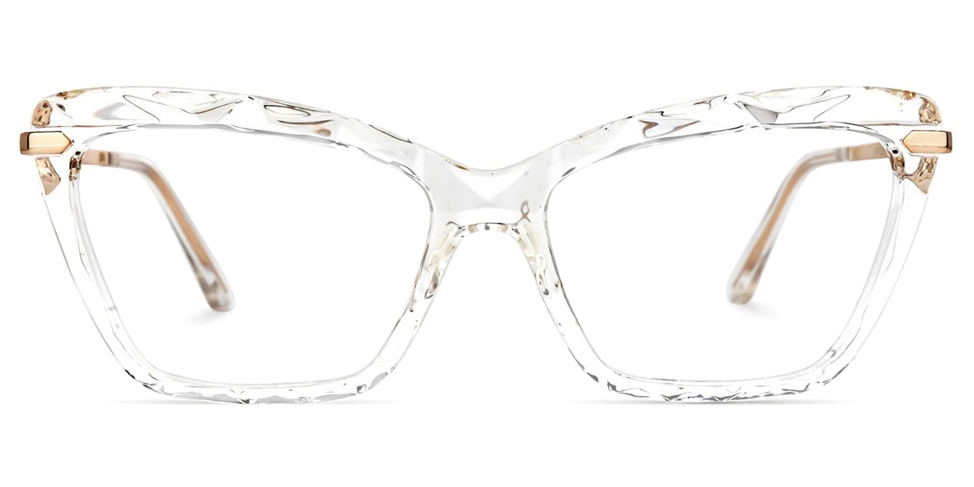 Juliet Clear Cateye Frame Glasses | ZEELOOL UK0