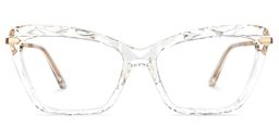 Juliet Cateye Clear Glasses0