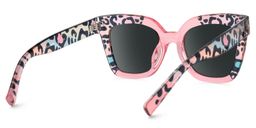 Malcolm Square PinkLeopard Glasses3