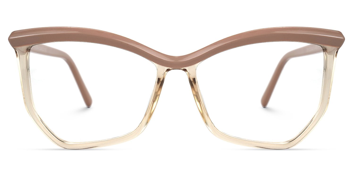 Tonka Butterfly Beige Frame Glasses | ZEELOOL UK0