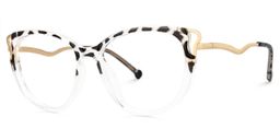 Gisela Cateye Tortoise Glasses1