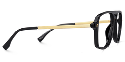 Kilworth Aviator Black Glasses2