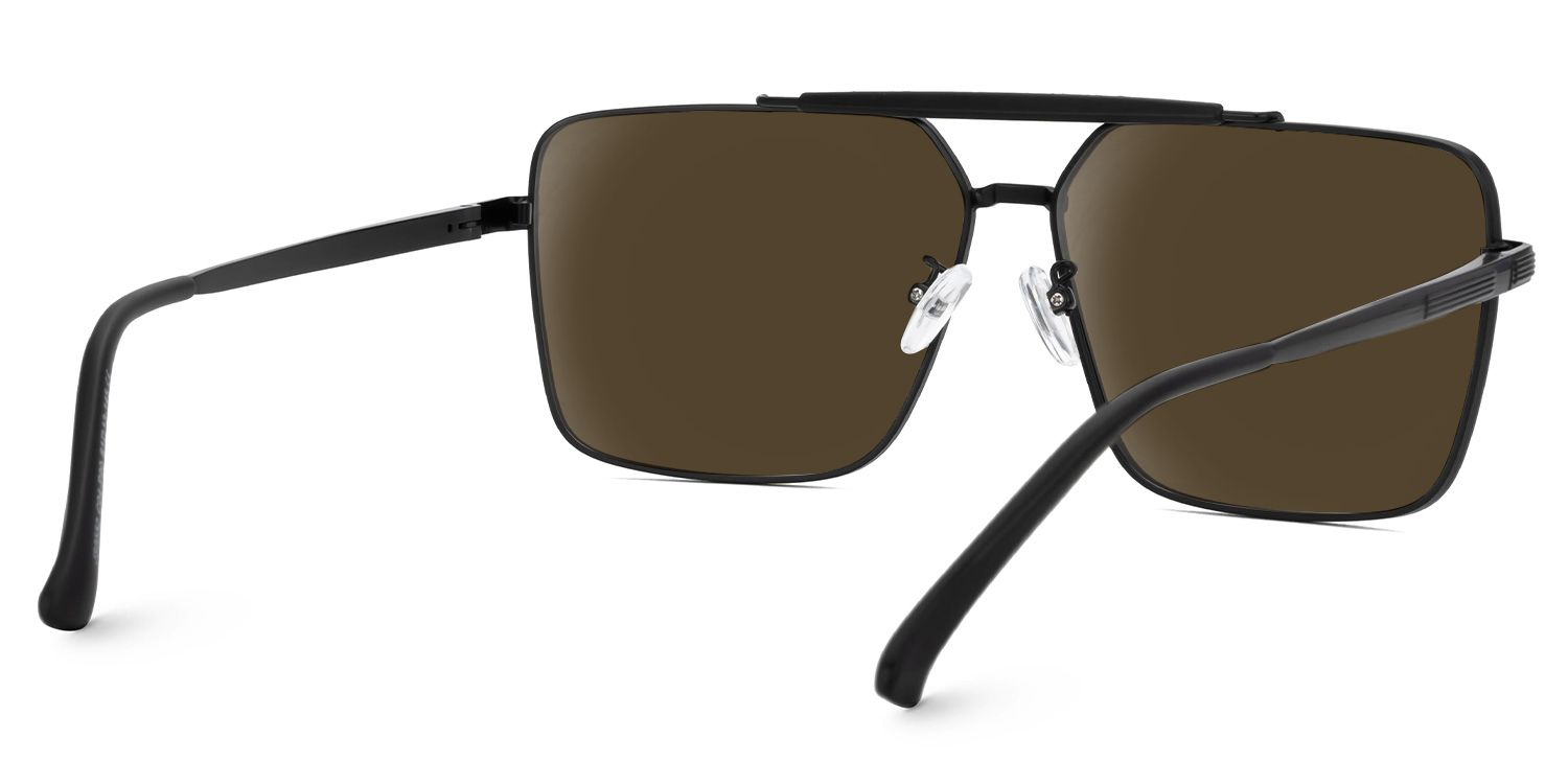 Alford - Aviator Black Frame Sunglasses3