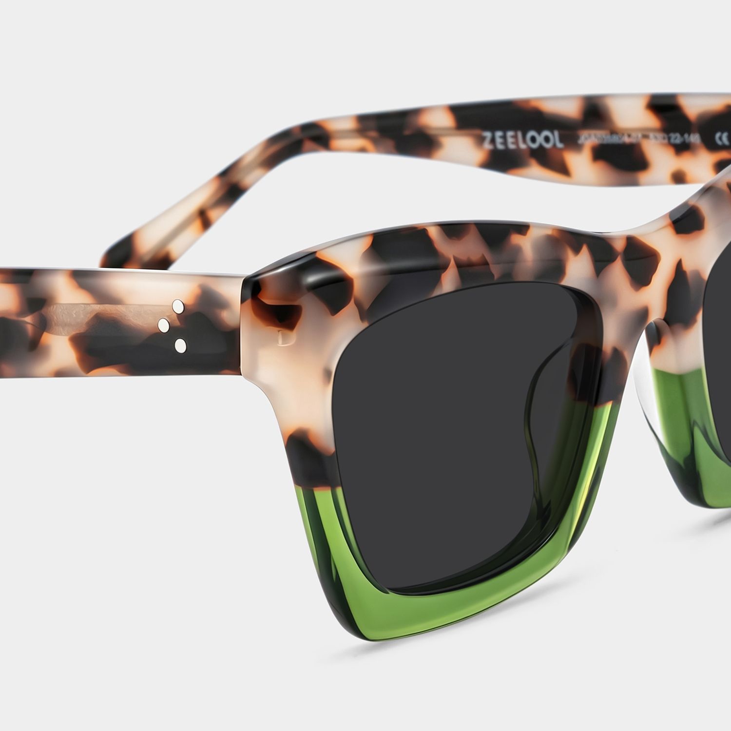 Benitez Two-Tone Frame Sunglasses with Square Style | ZEELOOL UK4