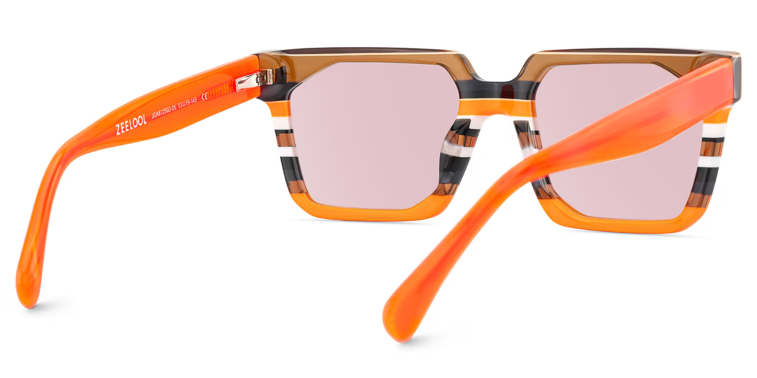 Laguer Rectangle Specs Frame For Men | ZEELOOL UK4