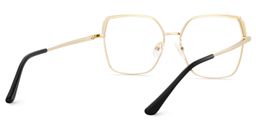 Shayla Square Black Glasses5