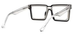 Milian Square Black Glasses3