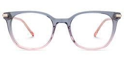 Vilmarie Oval Gray Pink Glasses0
