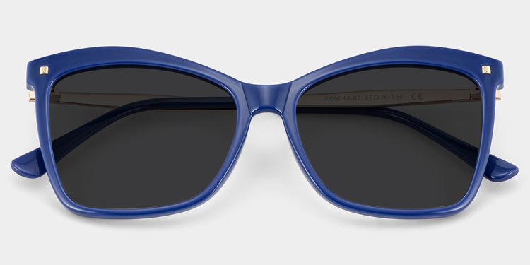 Isaebella Butterfly Blue Glasses