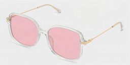 Payton Clear Geometric Sunglasses2