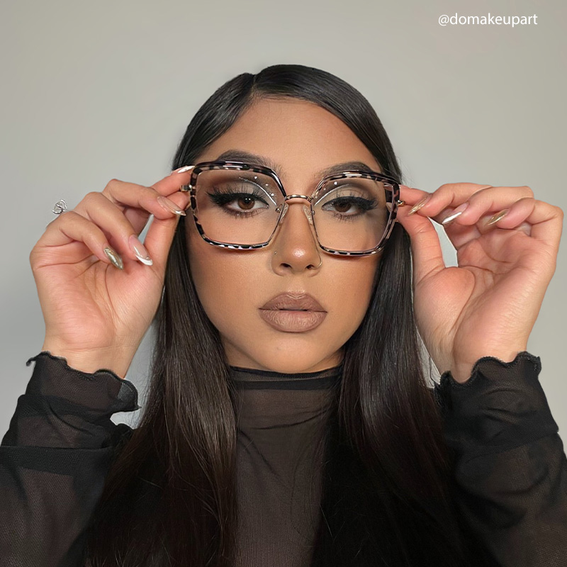 Cordaro Square Clear Tortoise Shell Glasses12
