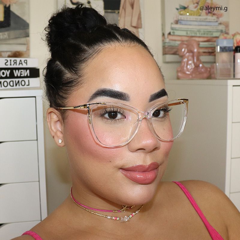 Yomary Clear Cat eye Glasses