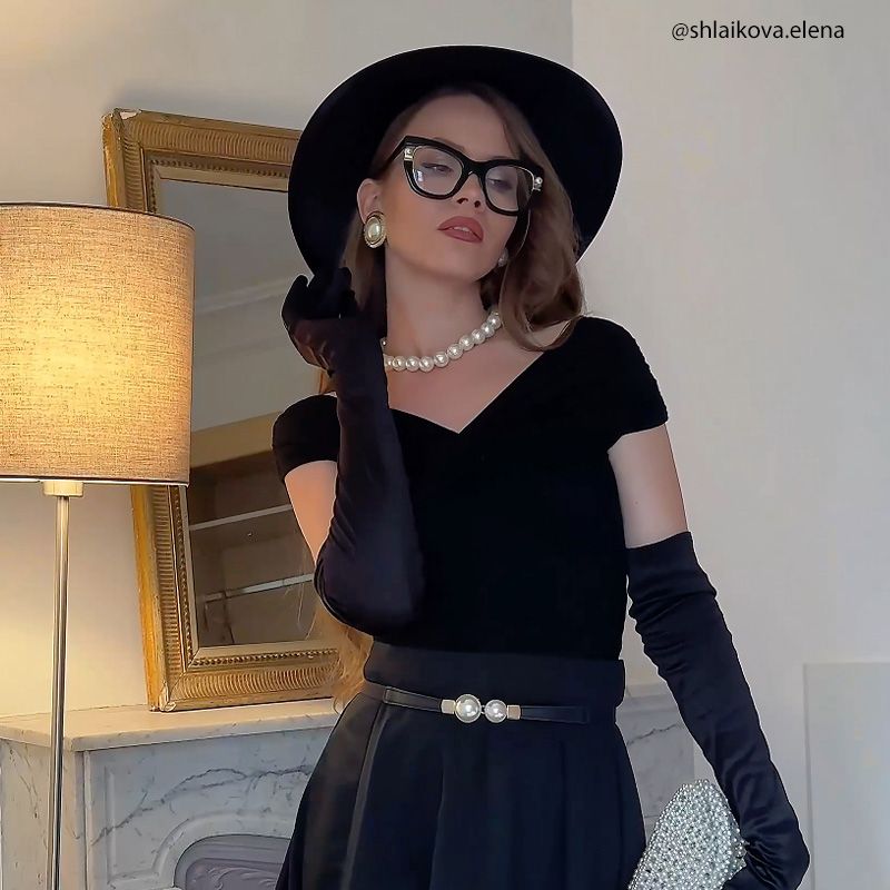 Pearl - Cat Eye Glasses with Pearls7