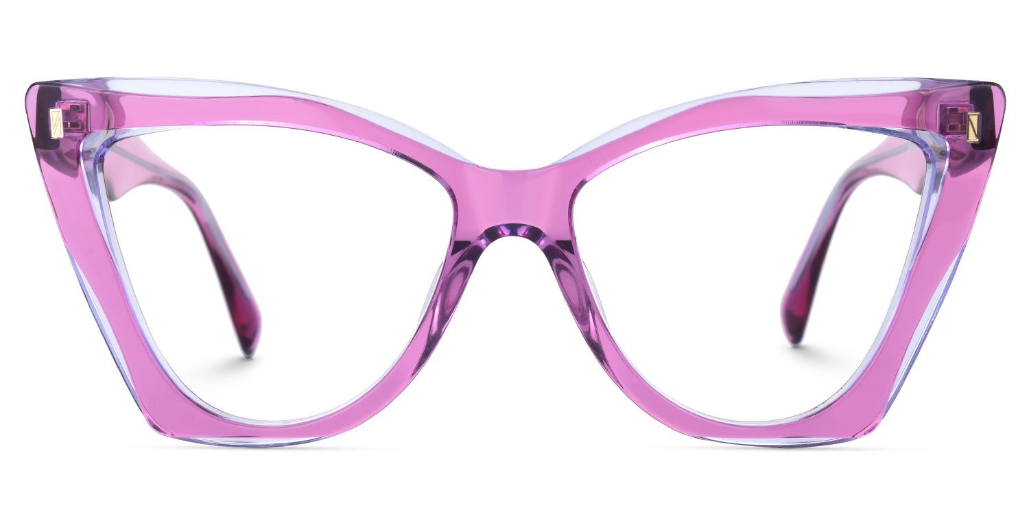 Cateye Kimbers White Glasses deals -Zeelool Glasses0