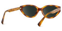 Raine Cat-eye Tortoise Polarized Sunglasses4