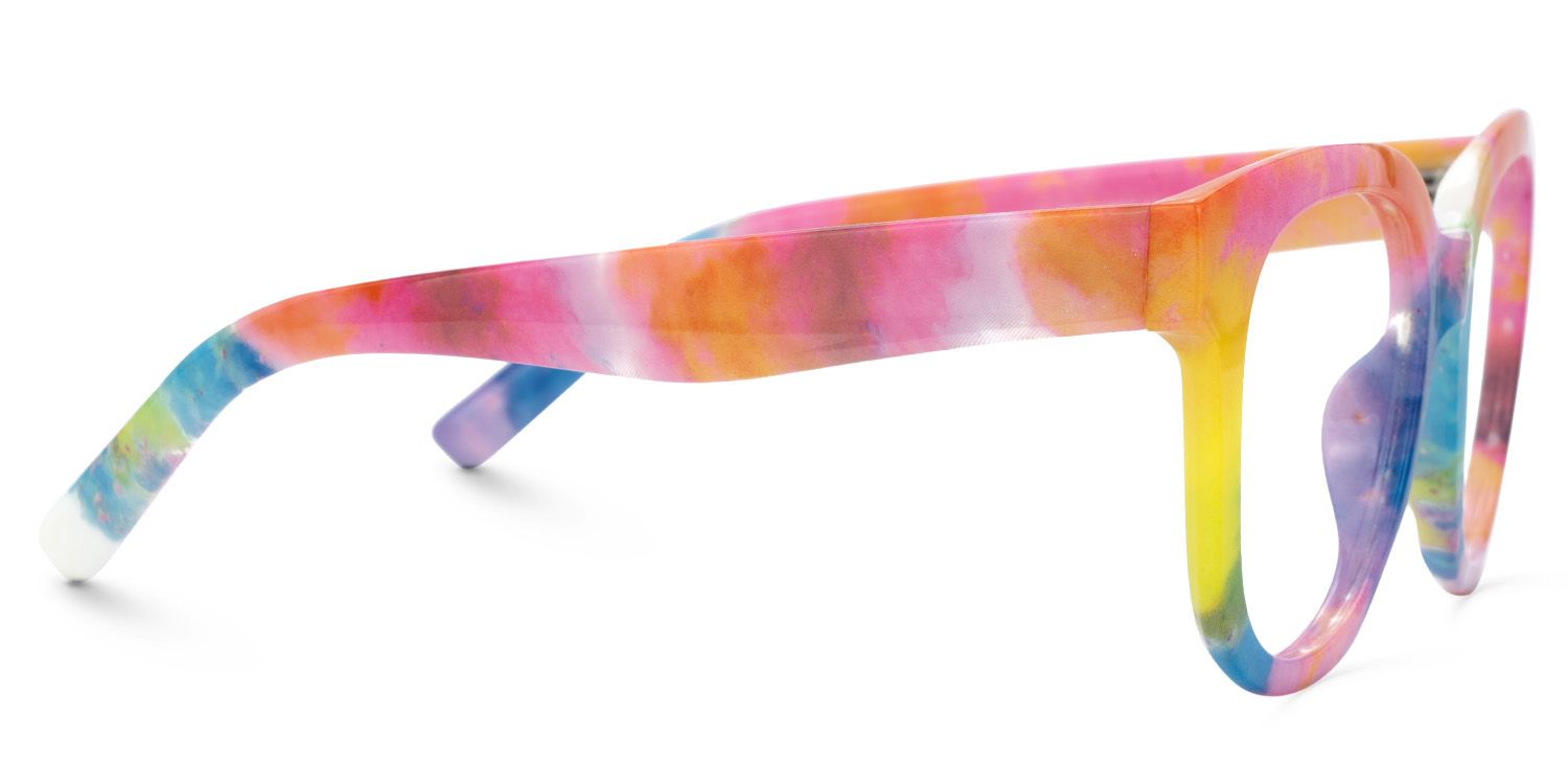 Rainbow Square Frame Glasses - Harrell on Sale | ZEELOOL UK2