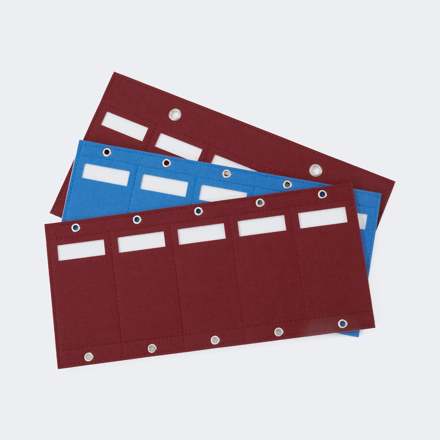 Practical Dark-Red Glasses Hanging Bags | ZEELOOL UK3