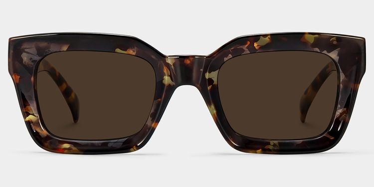 Nevaeh Tortoise Square Sunglasses