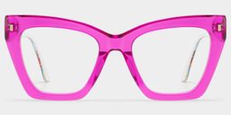 Mackey Butterfly Pink Glasses0