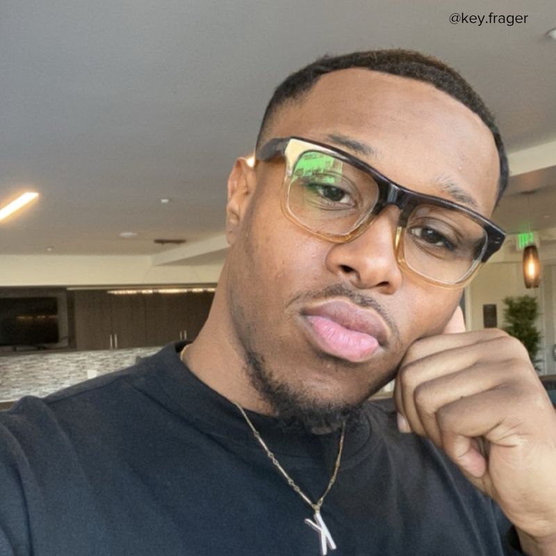 Rectangle Brown Glasses | ZEELOOL UK5