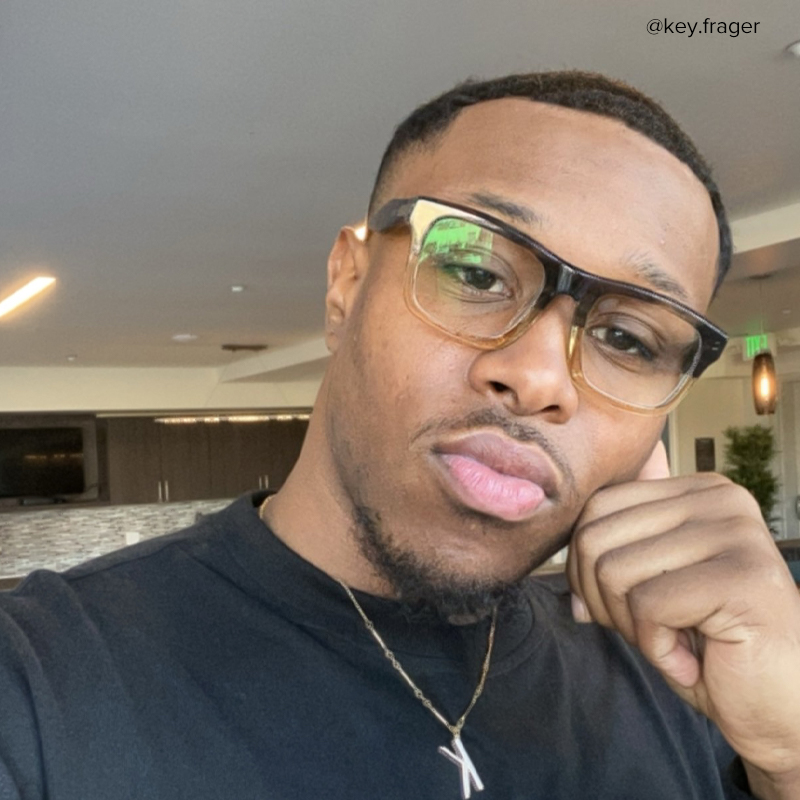 Riley Rectangle Cameo-Green Glasses5