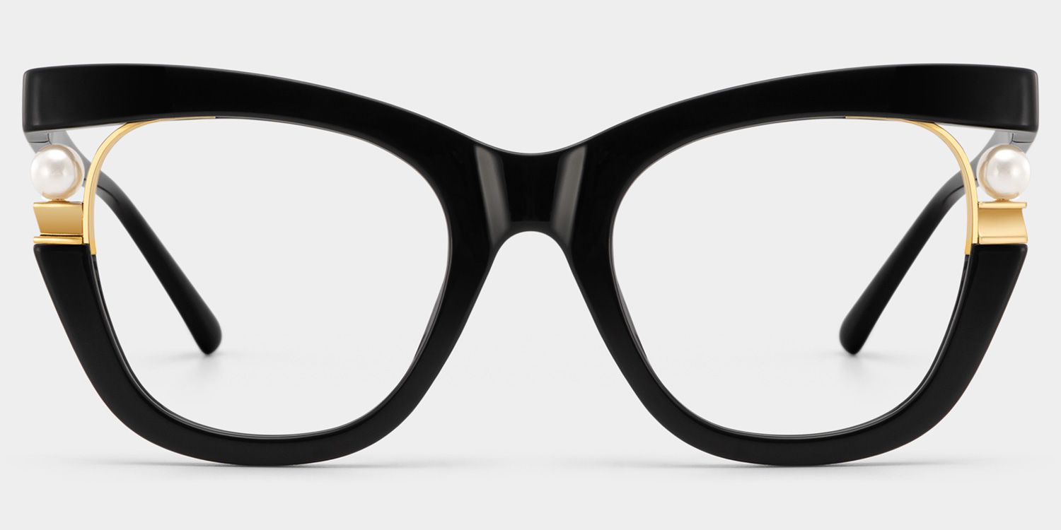 Pearl - Cat Eye Glasses with Pearls2